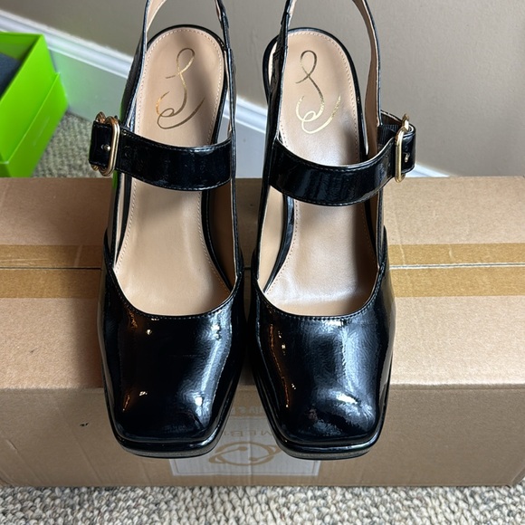 🖤 • NWOT • Sam Edelman • Women’s Jildie Slingback Mary Jane Heel • Size 10 - Picture 3 of 17
